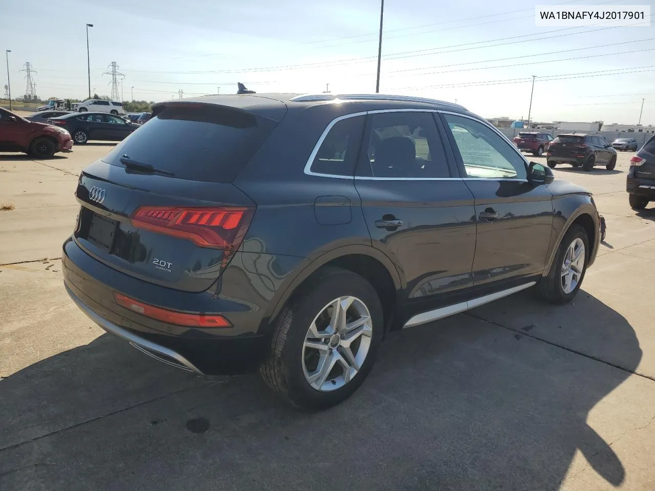 2018 Audi Q5 Premium Plus VIN: WA1BNAFY4J2017901 Lot: 76388094