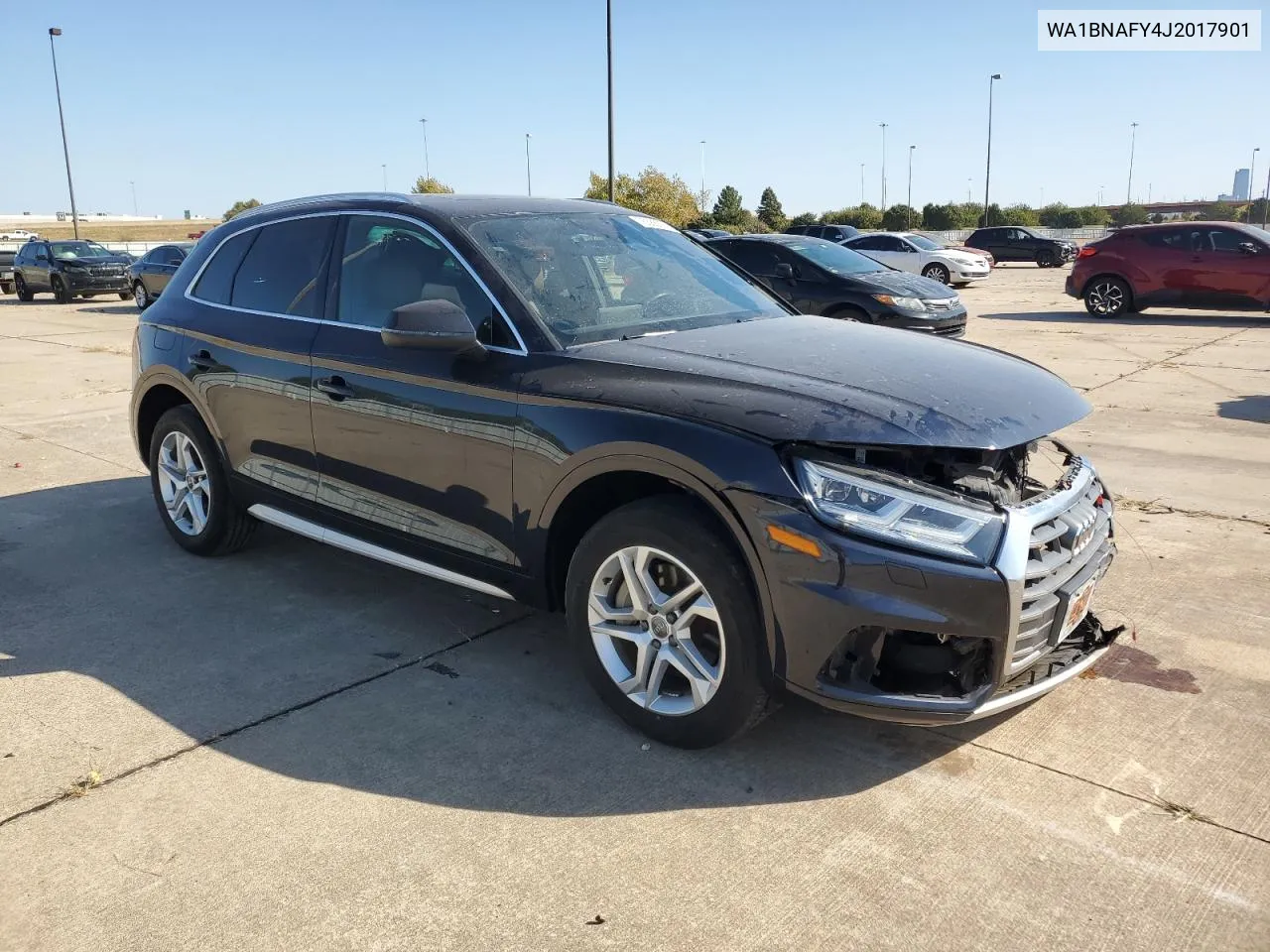 2018 Audi Q5 Premium Plus VIN: WA1BNAFY4J2017901 Lot: 76388094