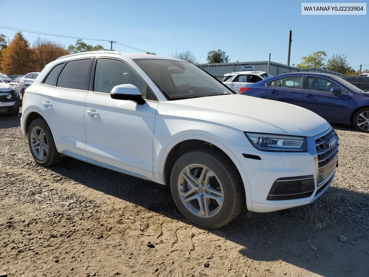 2018 Audi Q5 Premium VIN: WA1ANAFY0J2233904 Lot: 76460734