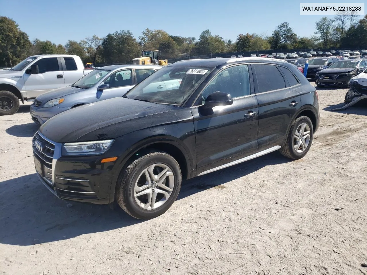 2018 Audi Q5 Premium VIN: WA1ANAFY6J2218288 Lot: 76671084