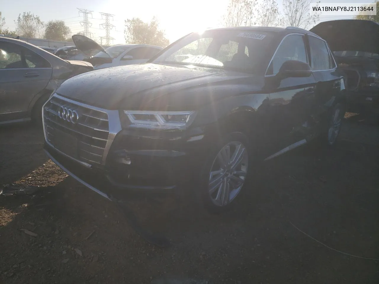 2018 Audi Q5 Premium Plus VIN: WA1BNAFY8J2113644 Lot: 76690584