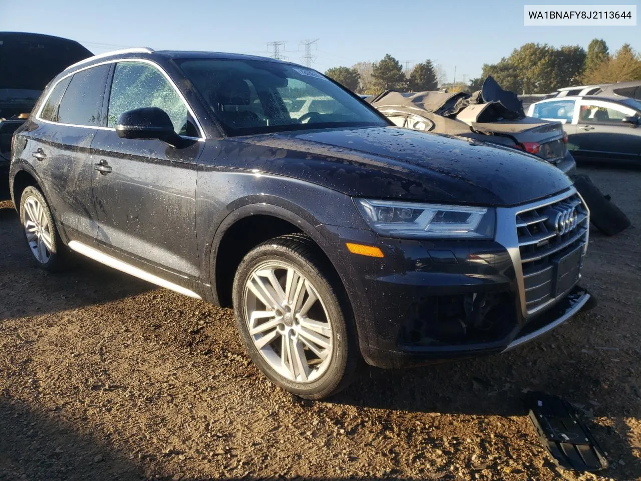 2018 Audi Q5 Premium Plus VIN: WA1BNAFY8J2113644 Lot: 76690584