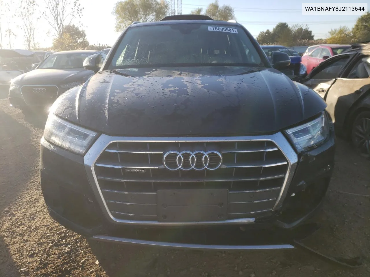 2018 Audi Q5 Premium Plus VIN: WA1BNAFY8J2113644 Lot: 76690584