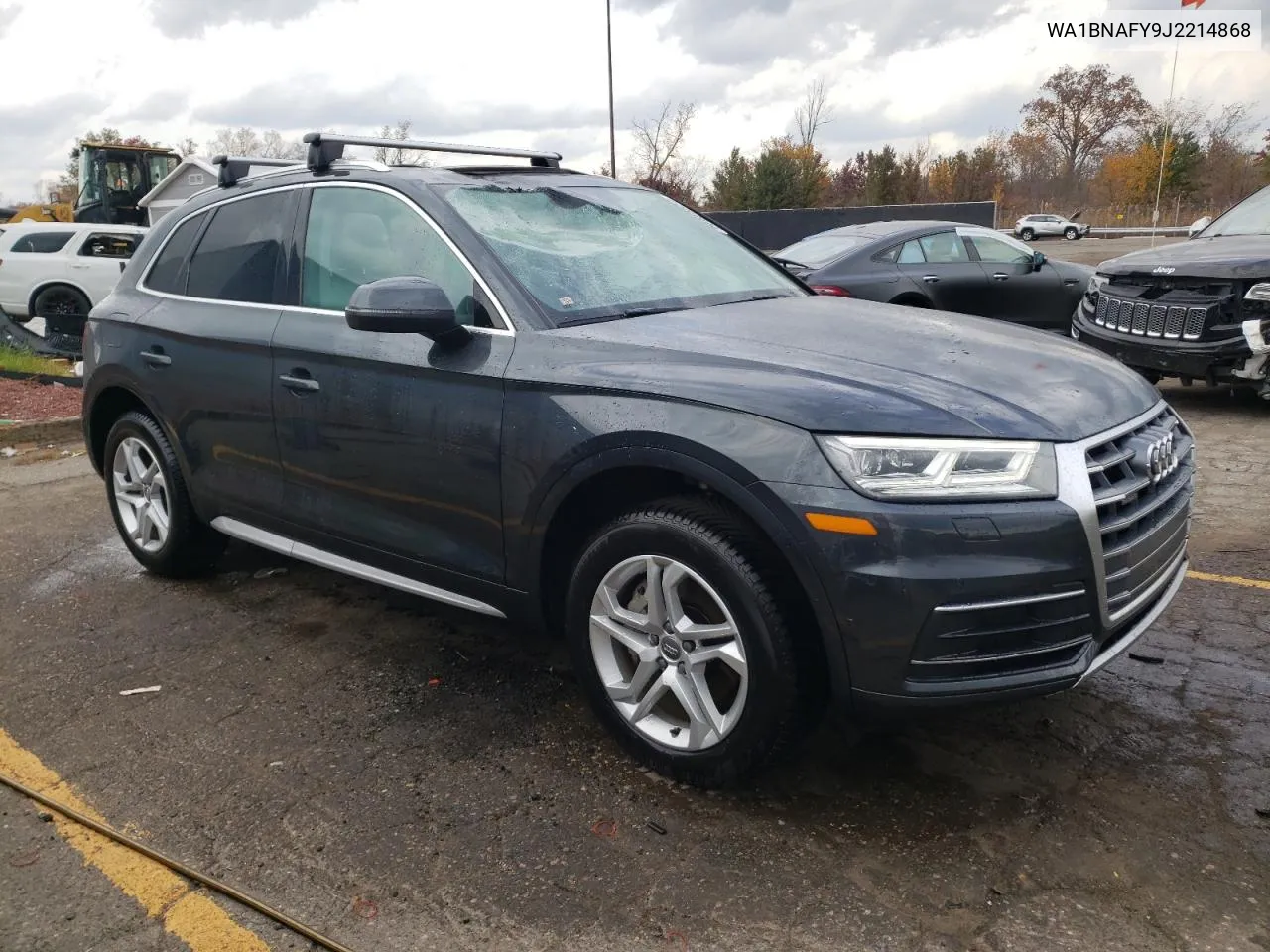 2018 Audi Q5 Premium Plus VIN: WA1BNAFY9J2214868 Lot: 76989024