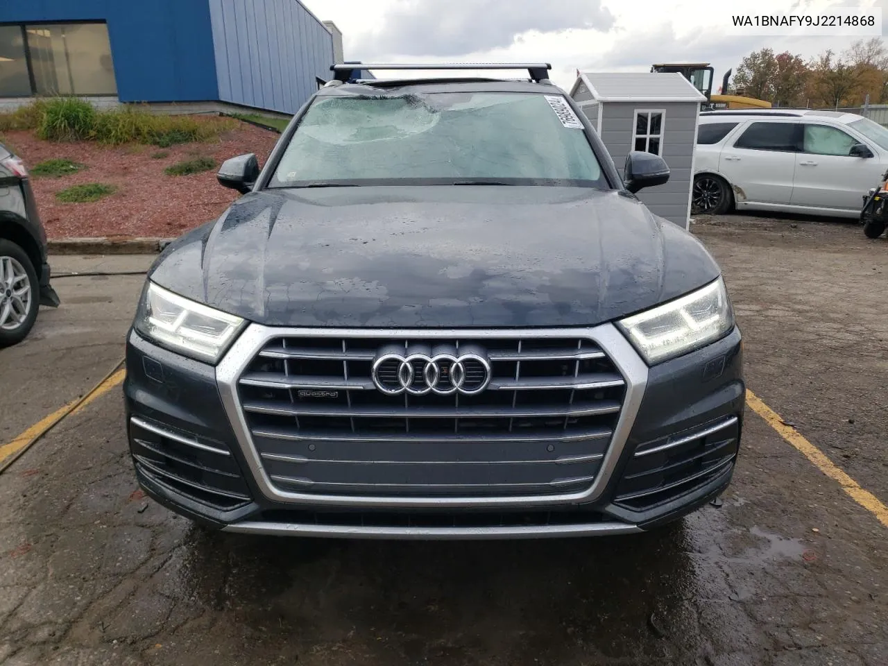 2018 Audi Q5 Premium Plus VIN: WA1BNAFY9J2214868 Lot: 76989024