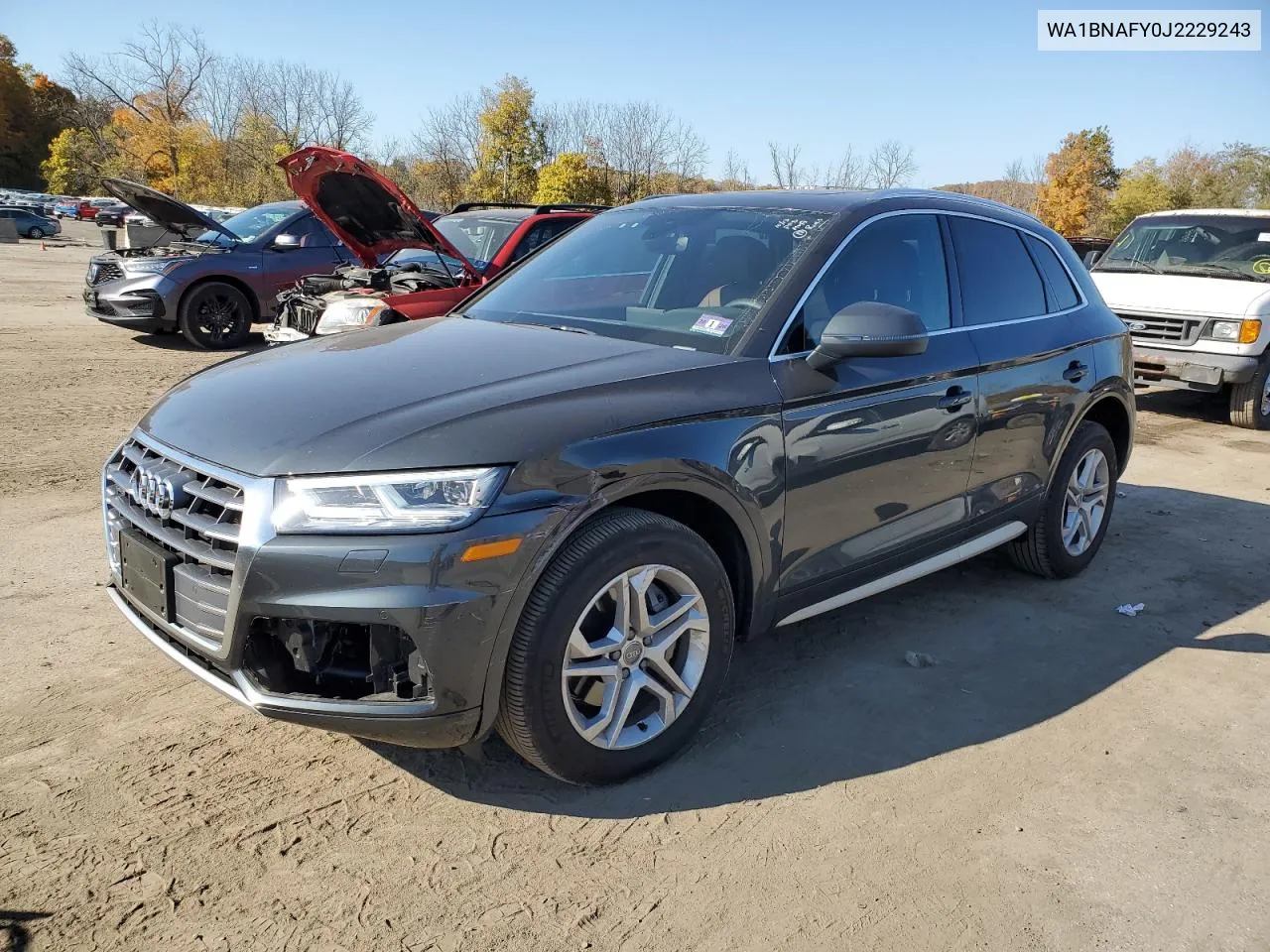 2018 Audi Q5 Premium Plus VIN: WA1BNAFY0J2229243 Lot: 77087114