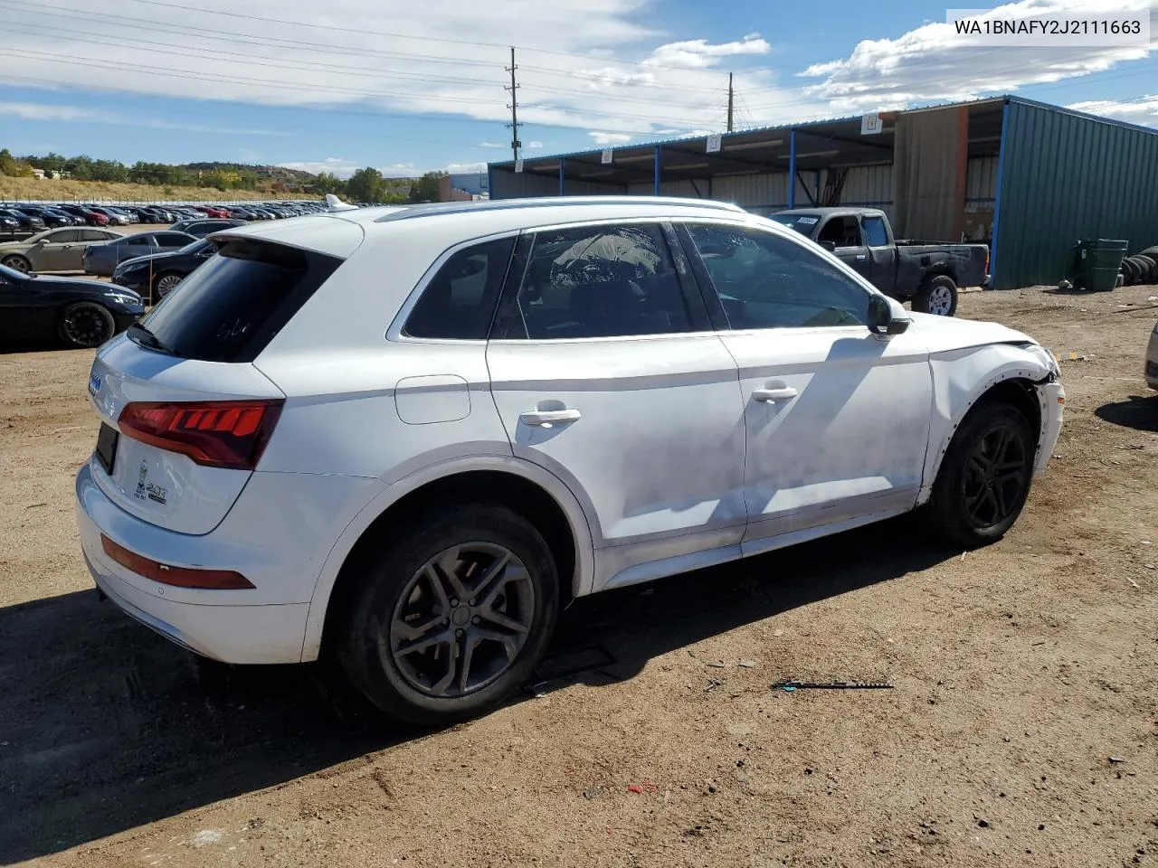 2018 Audi Q5 Premium Plus VIN: WA1BNAFY2J2111663 Lot: 77149474