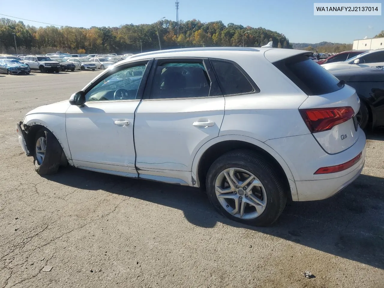 2018 Audi Q5 Premium VIN: WA1ANAFY2J2137014 Lot: 77188344