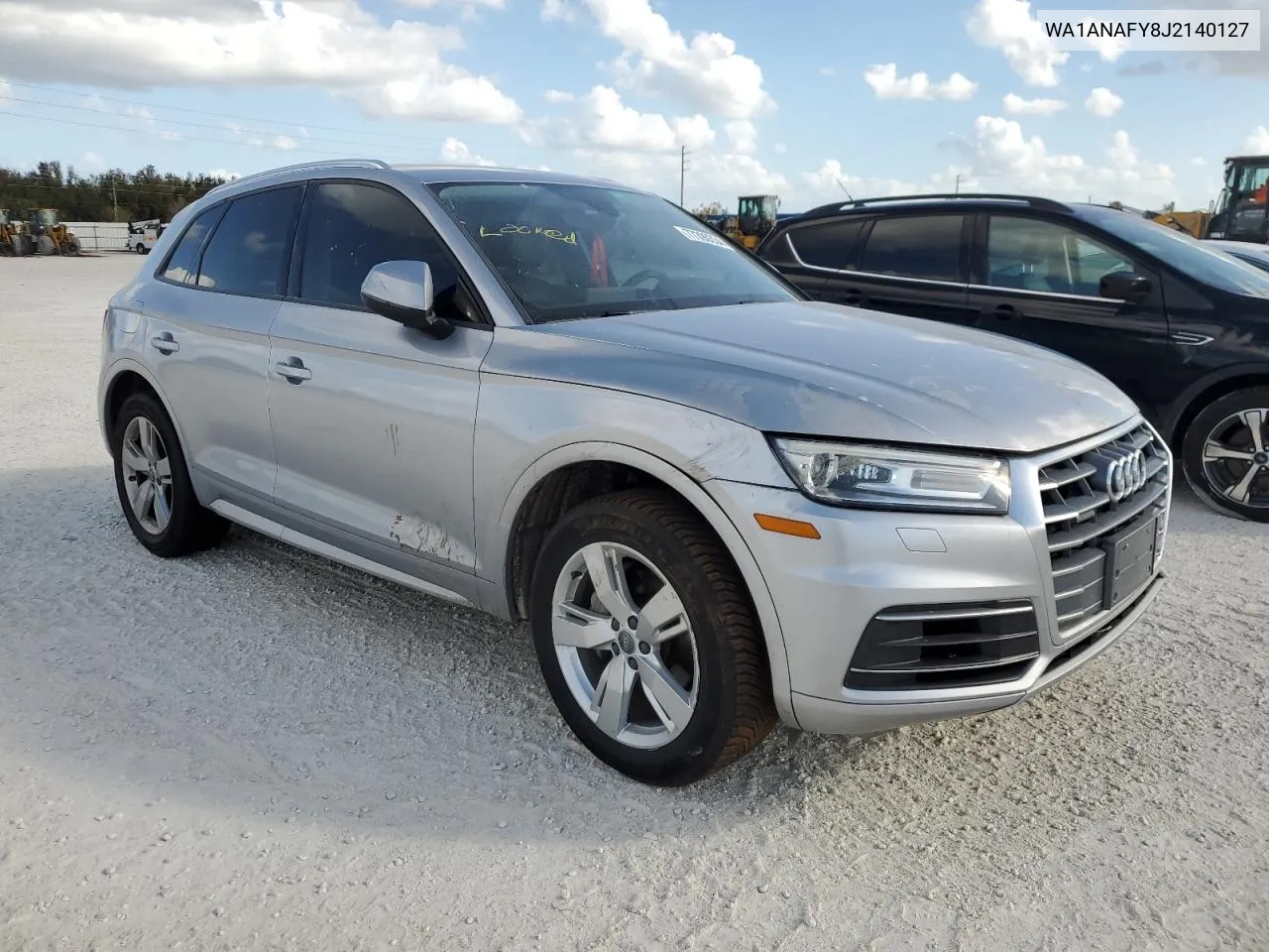 2018 Audi Q5 Premium VIN: WA1ANAFY8J2140127 Lot: 77390334