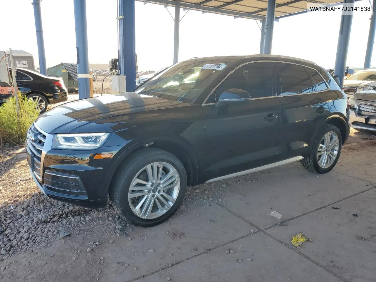 2018 Audi Q5 Premium Plus VIN: WA1BNAFY7J2141838 Lot: 77420164