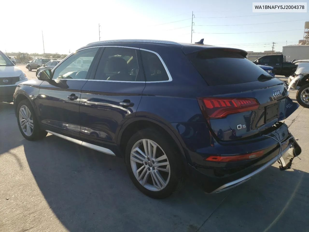 2018 Audi Q5 Premium Plus VIN: WA1BNAFY5J2004378 Lot: 77754374