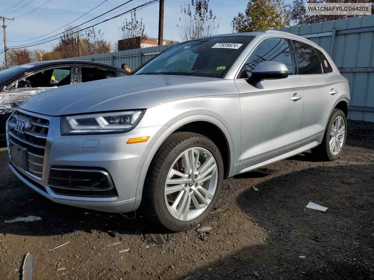 2018 Audi Q5 Prestige VIN: WA1CNAFY0J2064203 Lot: 77839624