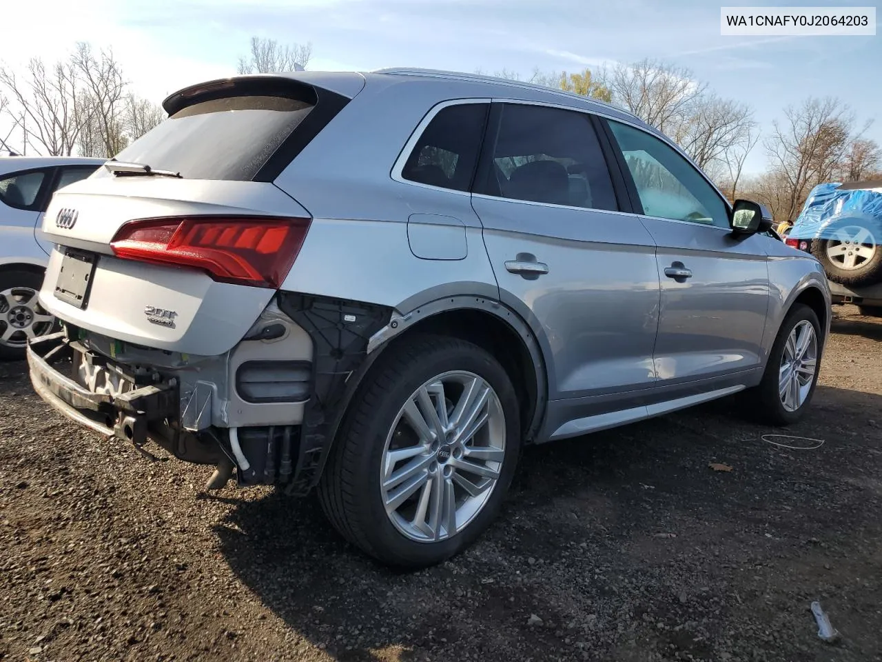 2018 Audi Q5 Prestige VIN: WA1CNAFY0J2064203 Lot: 77839624