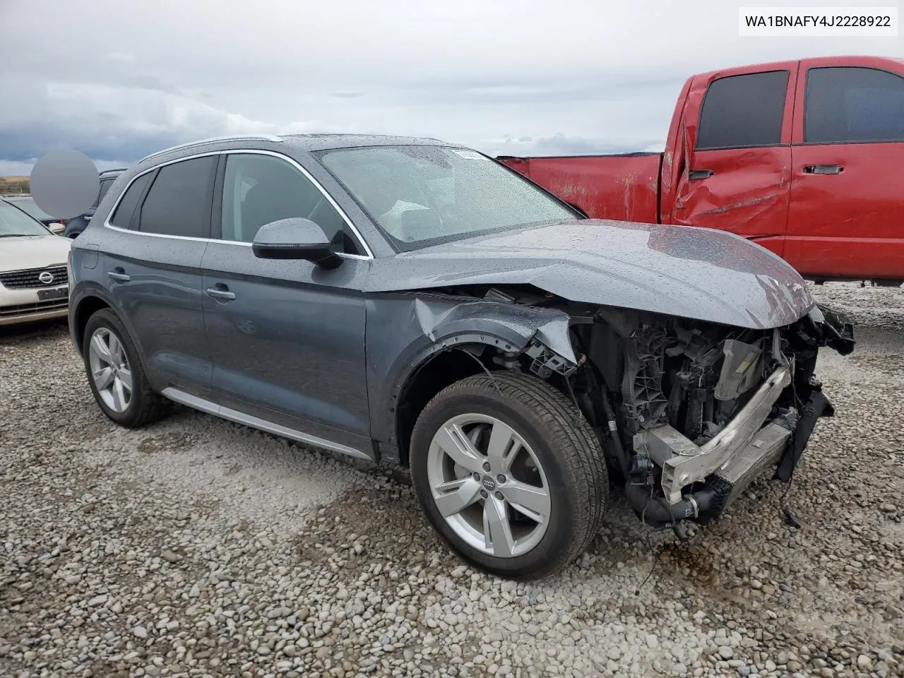 2018 Audi Q5 Premium Plus VIN: WA1BNAFY4J2228922 Lot: 77920634