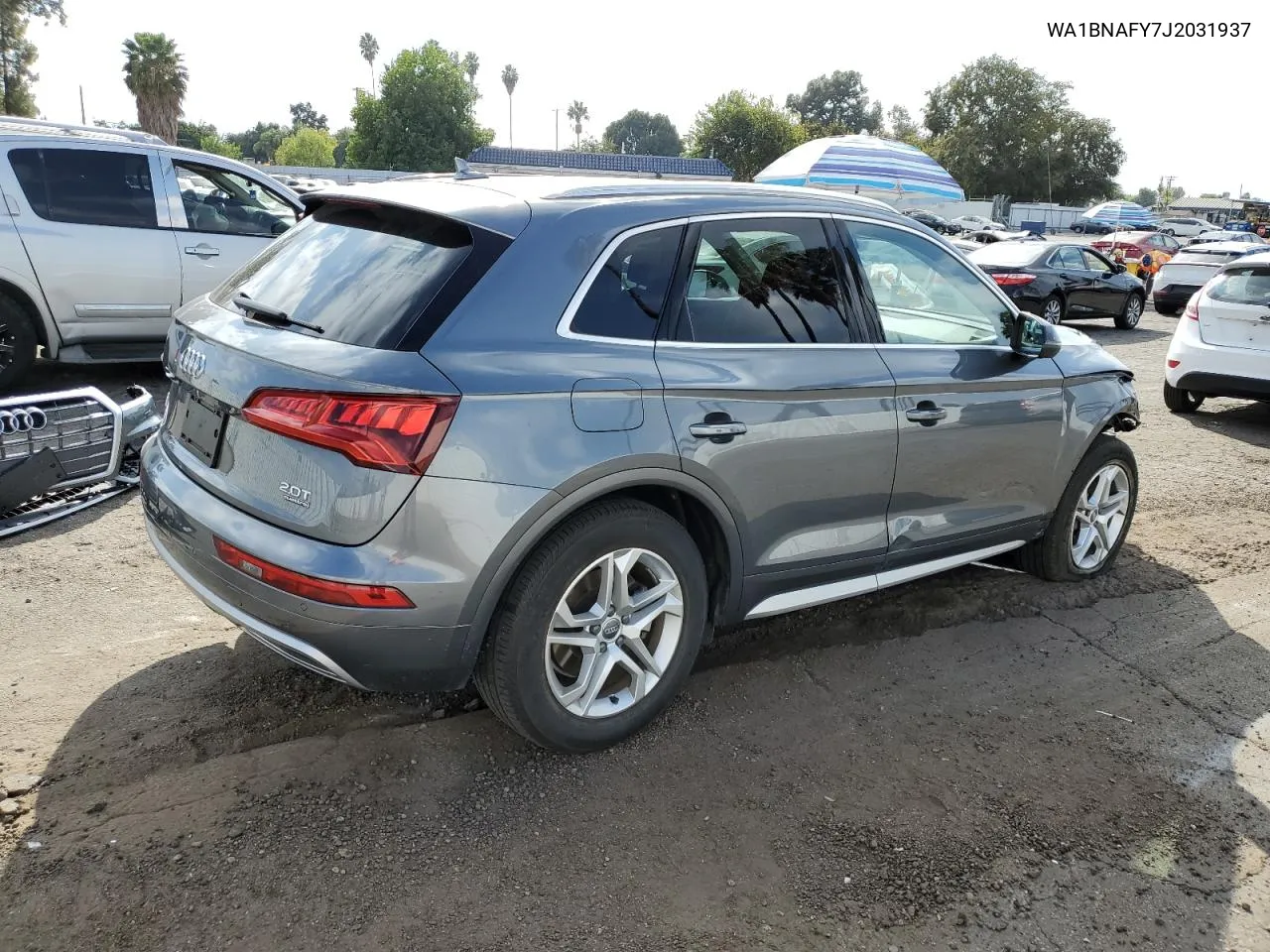 2018 Audi Q5 Premium Plus VIN: WA1BNAFY7J2031937 Lot: 77998684