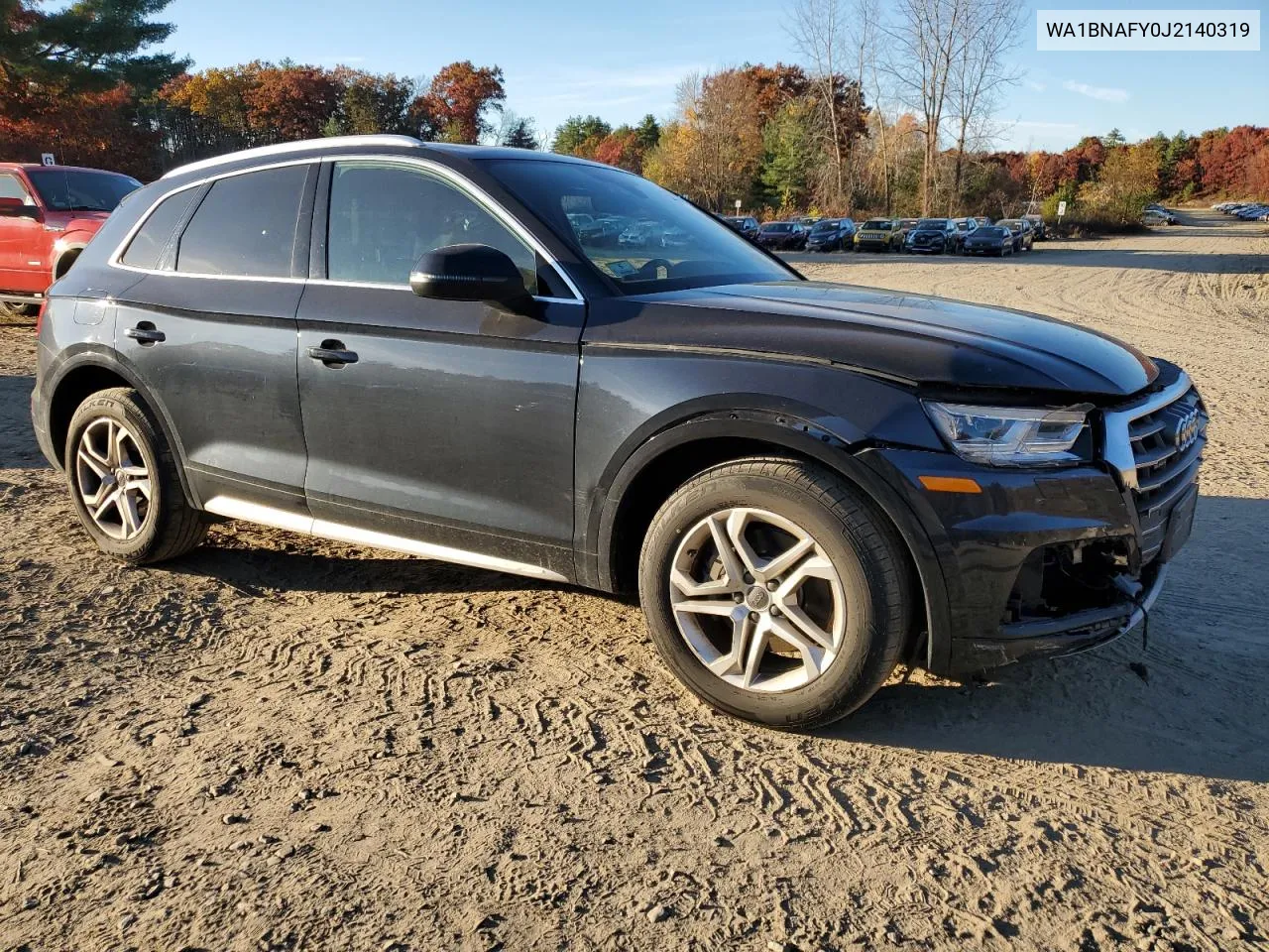 2018 Audi Q5 Premium Plus VIN: WA1BNAFY0J2140319 Lot: 78045364