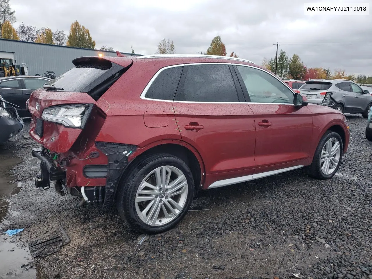 2018 Audi Q5 Prestige VIN: WA1CNAFY7J2119018 Lot: 78187774