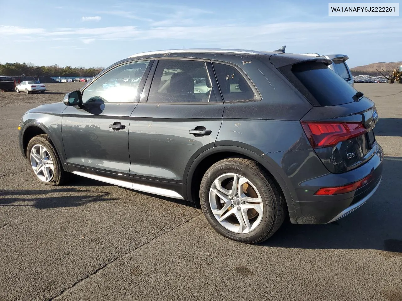 2018 Audi Q5 Premium VIN: WA1ANAFY6J2222261 Lot: 78356904