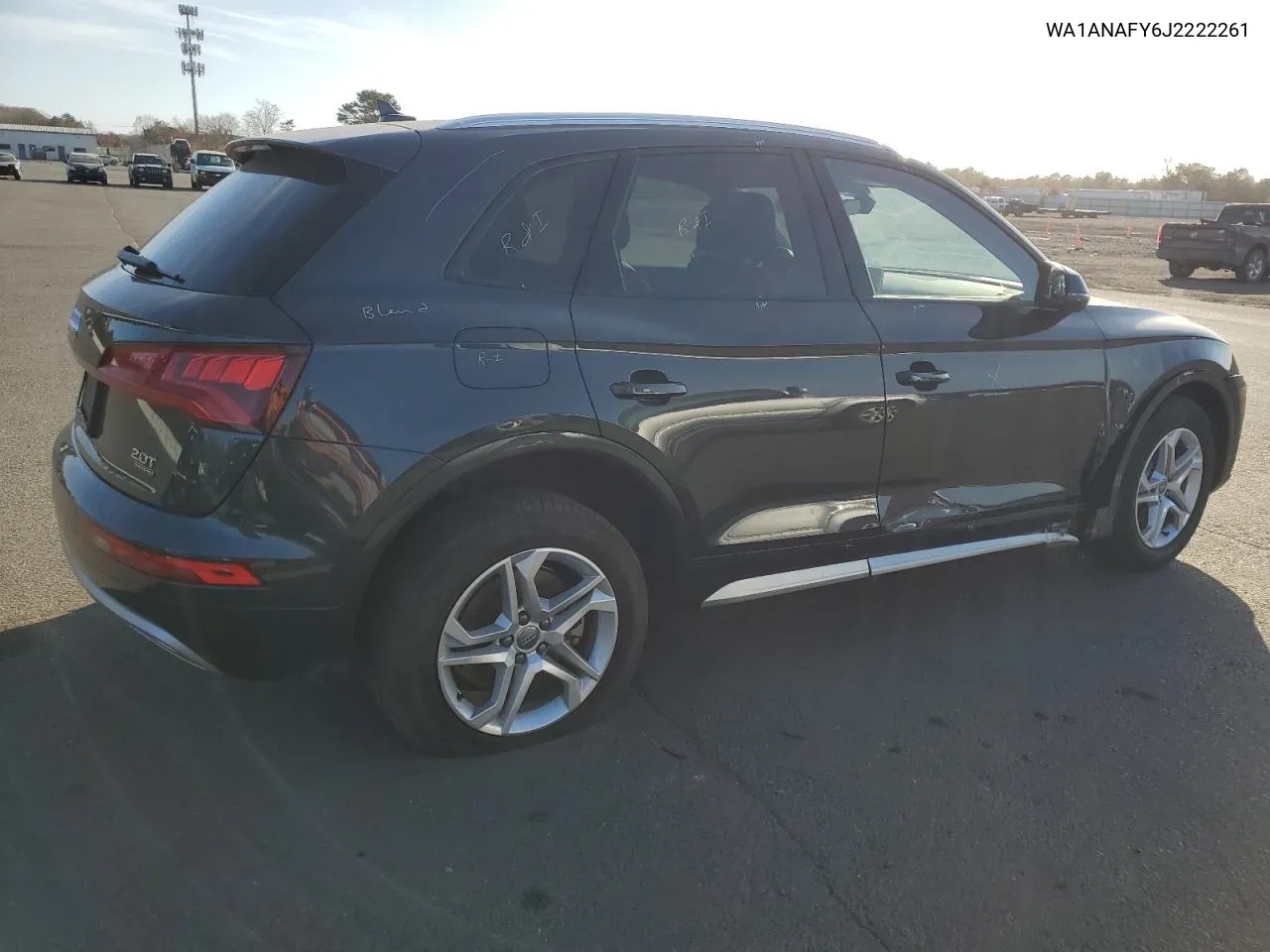 2018 Audi Q5 Premium VIN: WA1ANAFY6J2222261 Lot: 78356904