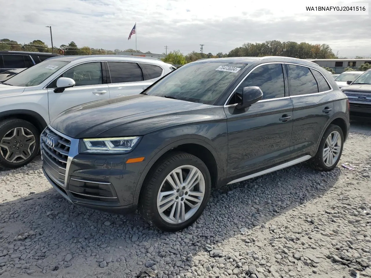 2018 Audi Q5 Premium Plus VIN: WA1BNAFY0J2041516 Lot: 78473604