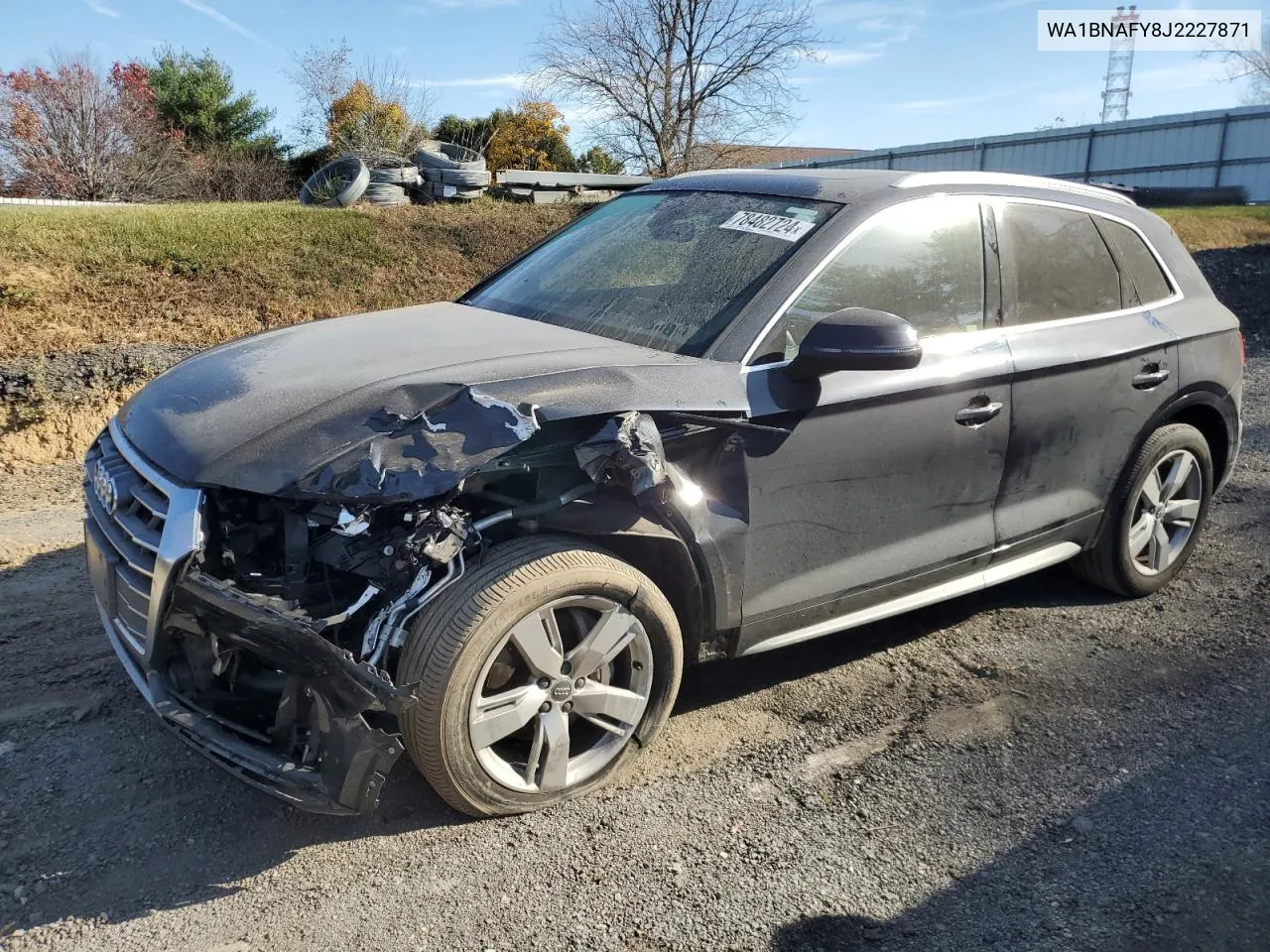 2018 Audi Q5 Premium Plus VIN: WA1BNAFY8J2227871 Lot: 78482724