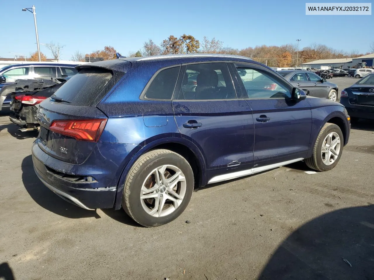 2018 Audi Q5 Premium VIN: WA1ANAFYXJ2032172 Lot: 78572894