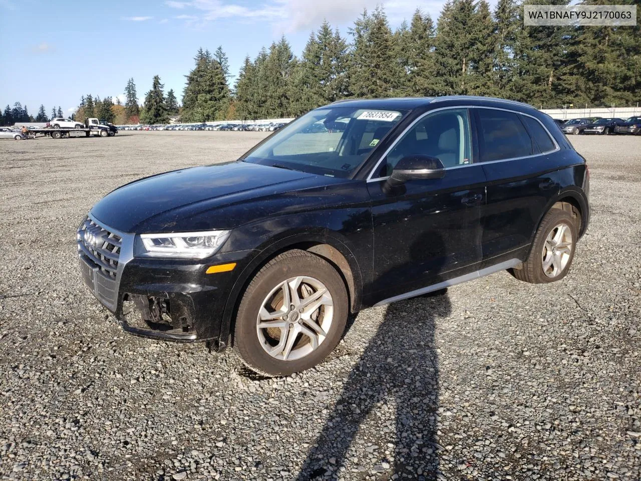 2018 Audi Q5 Premium Plus VIN: WA1BNAFY9J2170063 Lot: 78637854