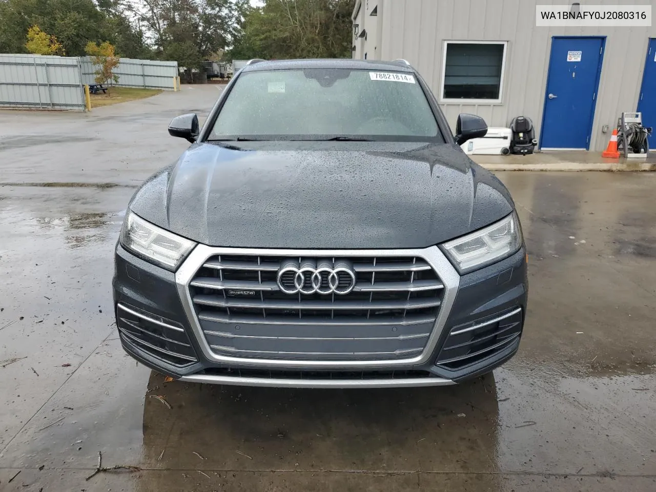 2018 Audi Q5 Premium Plus VIN: WA1BNAFY0J2080316 Lot: 78821814