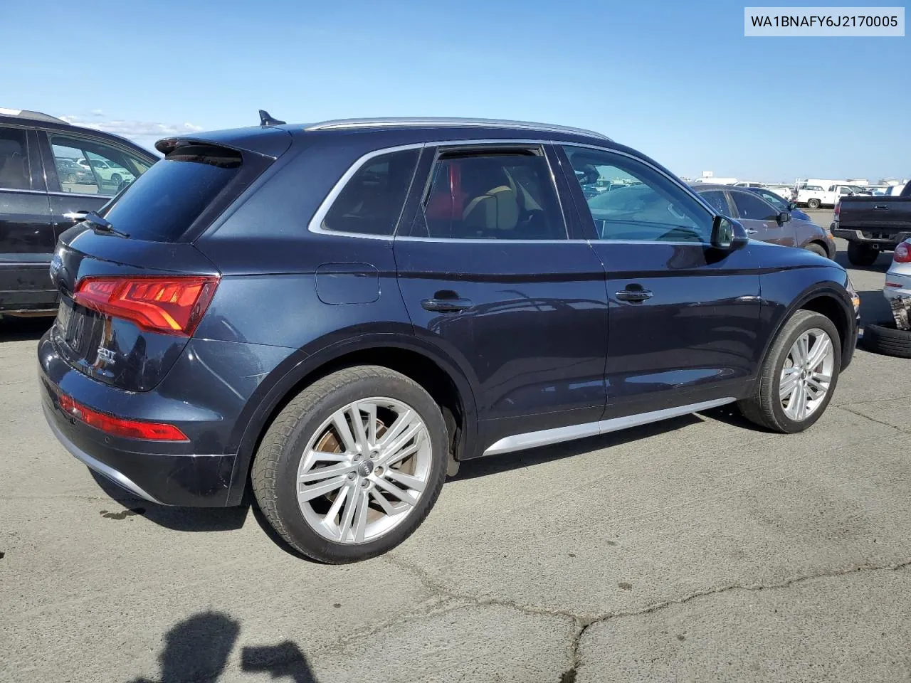 2018 Audi Q5 Premium Plus VIN: WA1BNAFY6J2170005 Lot: 78882434