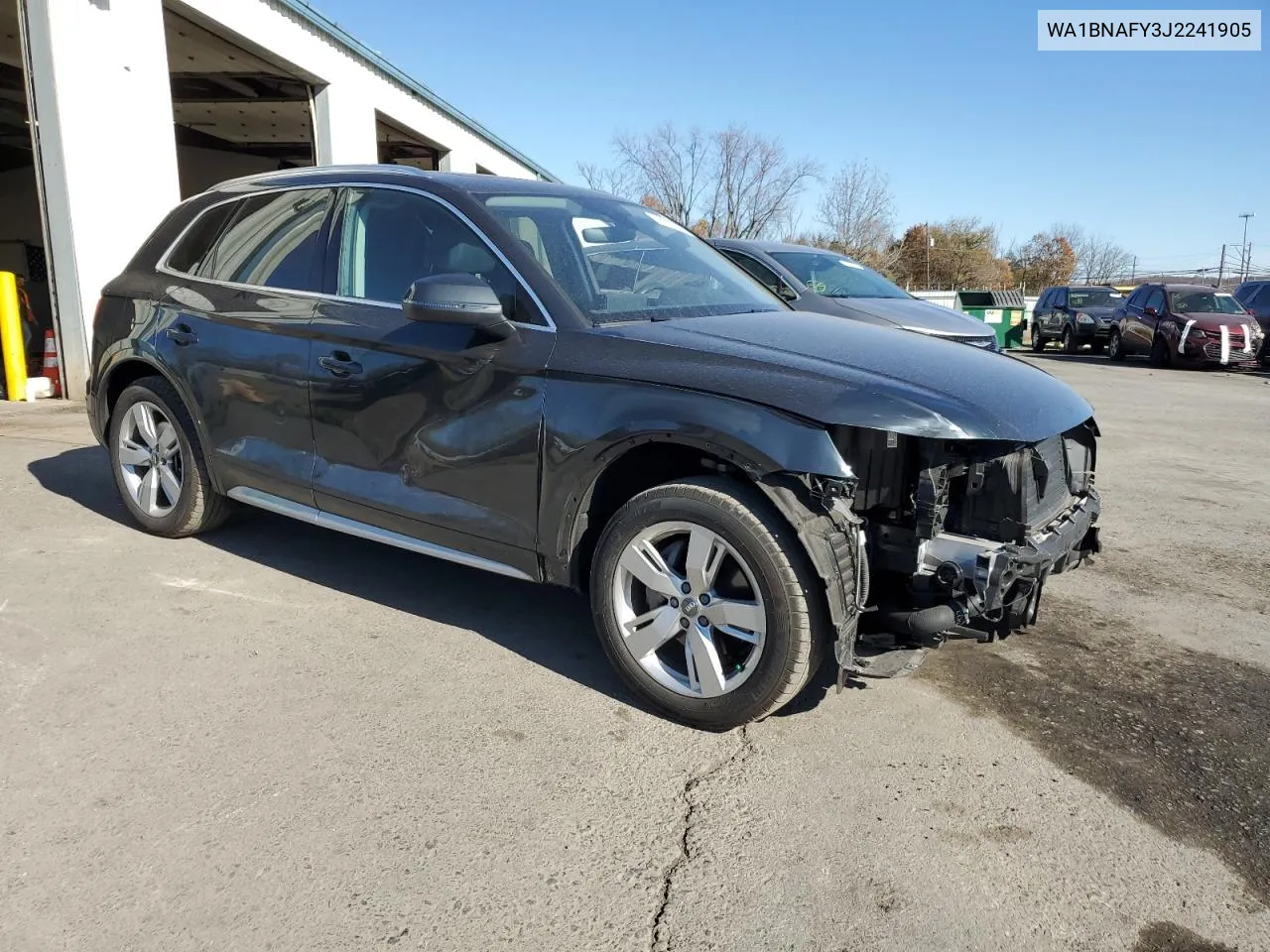 2018 Audi Q5 Premium Plus VIN: WA1BNAFY3J2241905 Lot: 78902834