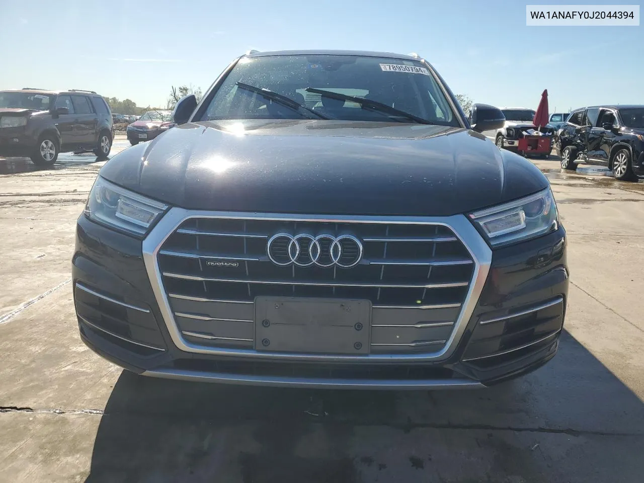 2018 Audi Q5 Premium VIN: WA1ANAFY0J2044394 Lot: 78950794