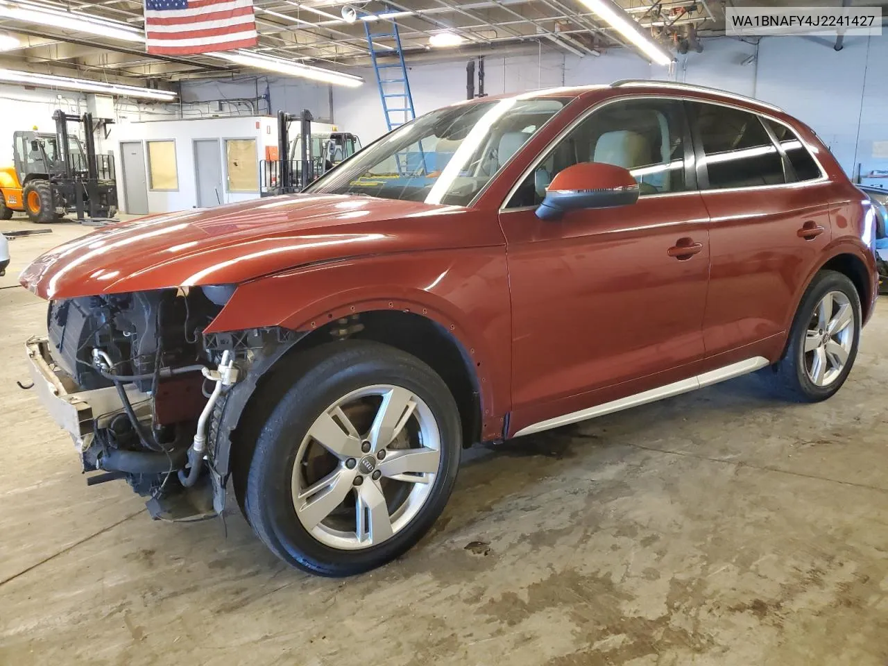 2018 Audi Q5 Premium Plus VIN: WA1BNAFY4J2241427 Lot: 79197834