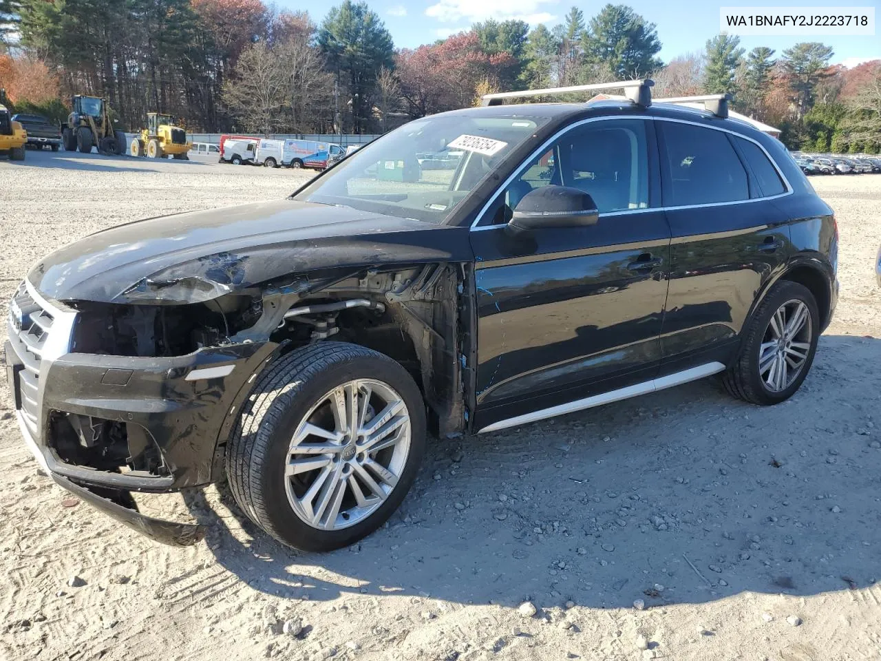 2018 Audi Q5 Premium Plus VIN: WA1BNAFY2J2223718 Lot: 79236354