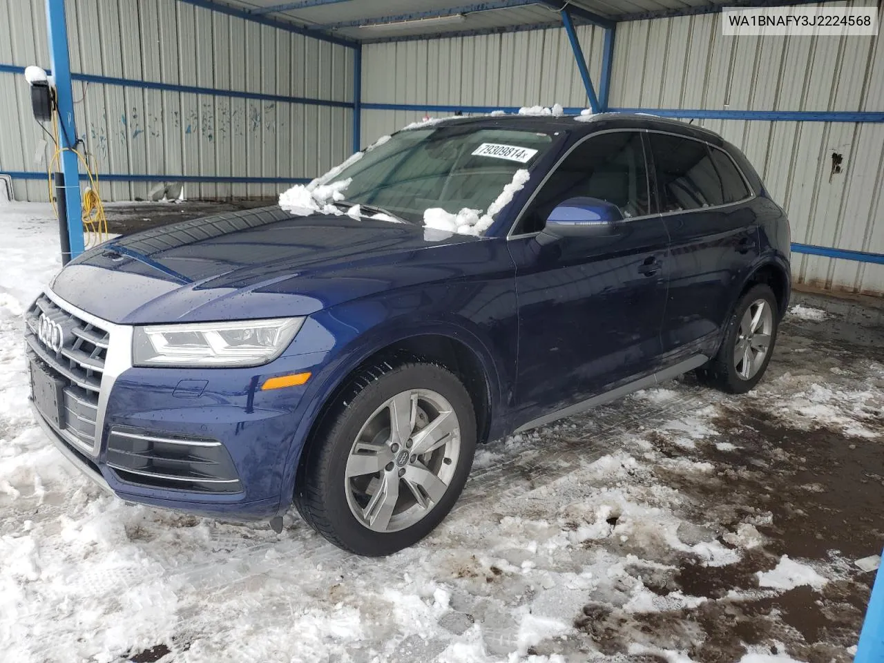 2018 Audi Q5 Premium Plus VIN: WA1BNAFY3J2224568 Lot: 79309814