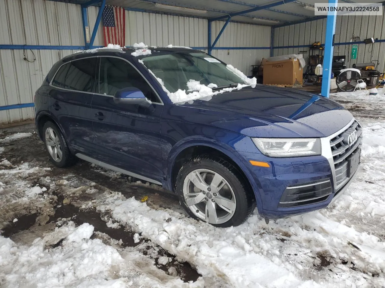 2018 Audi Q5 Premium Plus VIN: WA1BNAFY3J2224568 Lot: 79309814