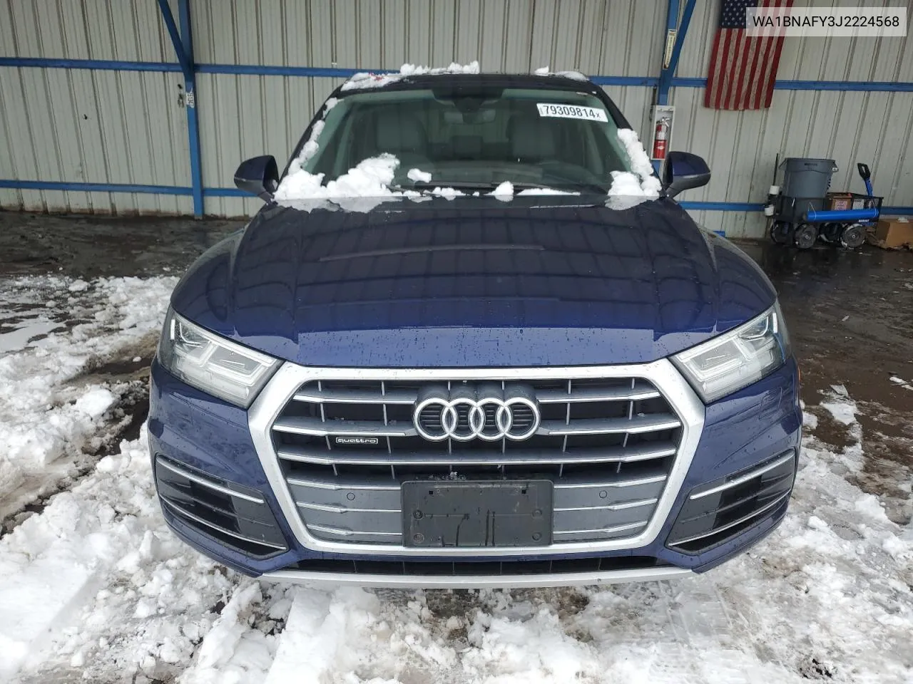 2018 Audi Q5 Premium Plus VIN: WA1BNAFY3J2224568 Lot: 79309814