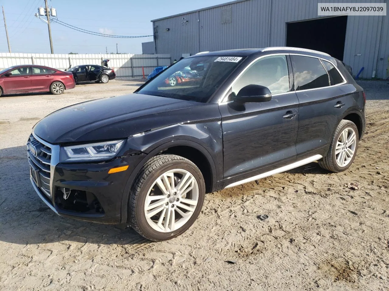 2018 Audi Q5 Premium Plus VIN: WA1BNAFY8J2097039 Lot: 79481484