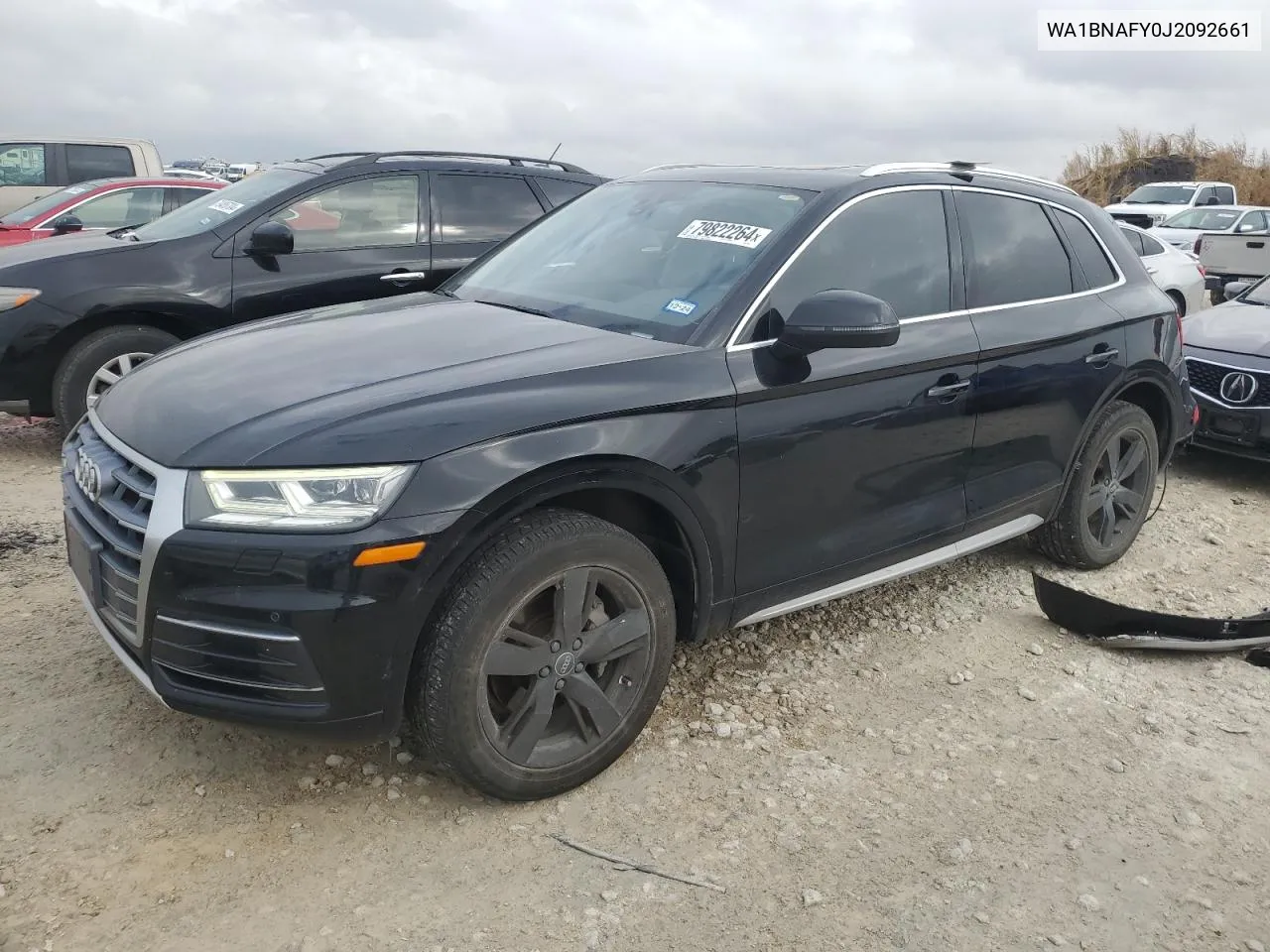 2018 Audi Q5 Premium Plus VIN: WA1BNAFY0J2092661 Lot: 79822264