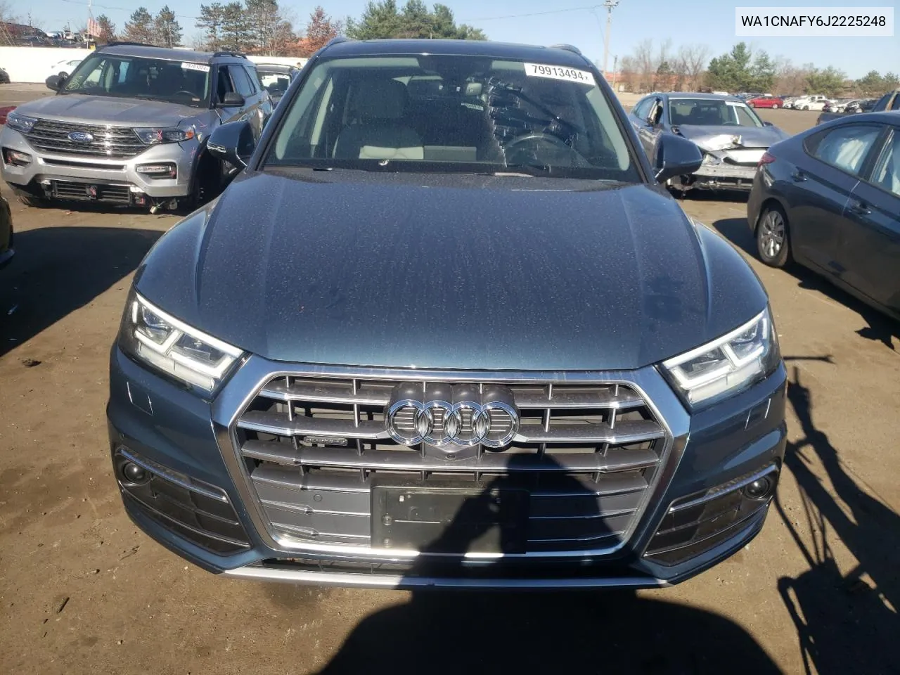 2018 Audi Q5 Prestige VIN: WA1CNAFY6J2225248 Lot: 79913494