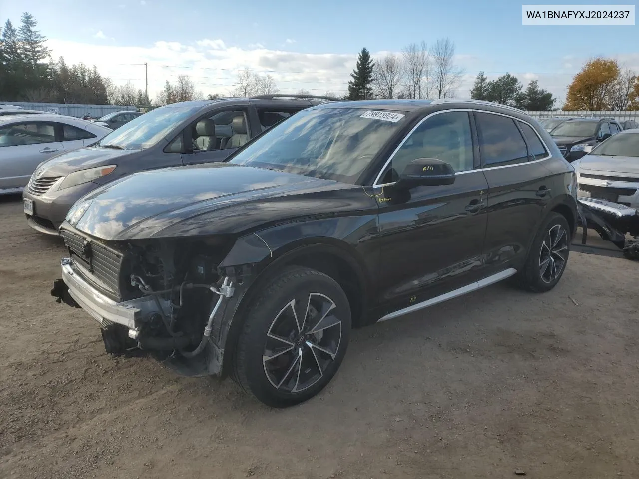 2018 Audi Q5 Premium Plus VIN: WA1BNAFYXJ2024237 Lot: 79913924