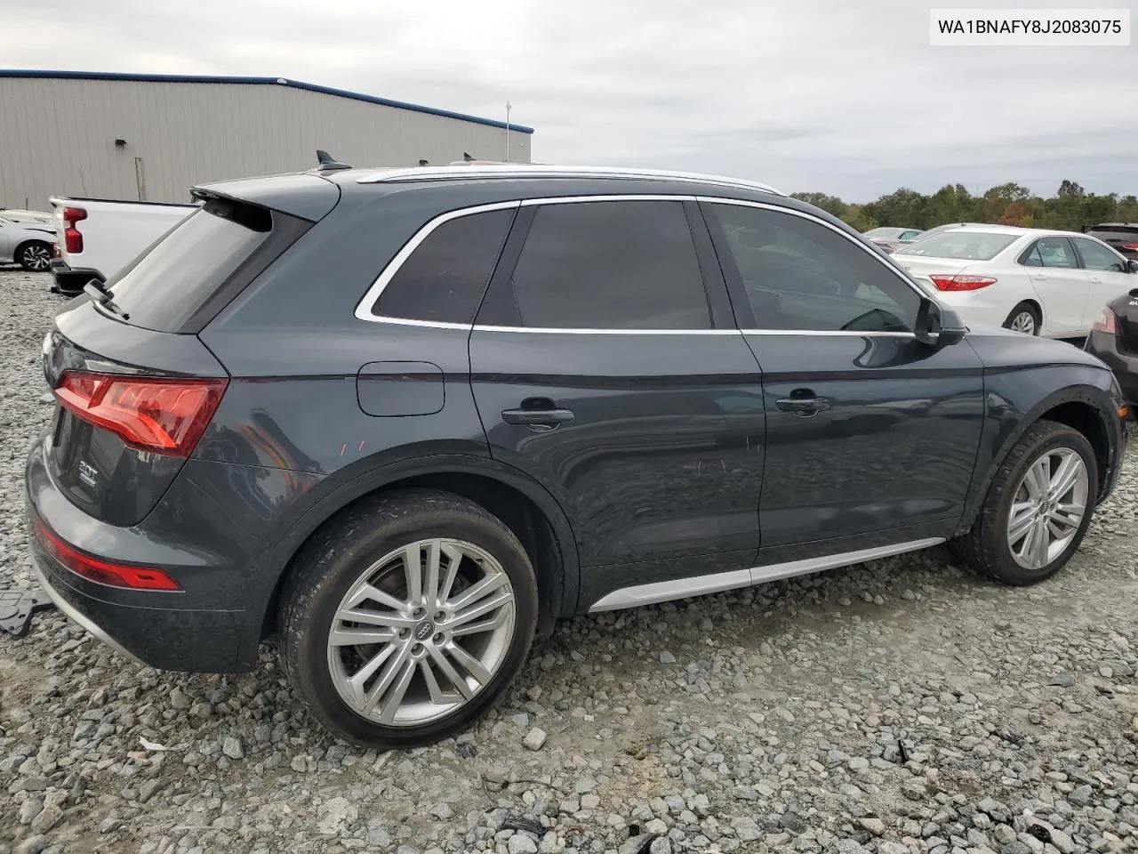 2018 Audi Q5 Premium Plus VIN: WA1BNAFY8J2083075 Lot: 80130494