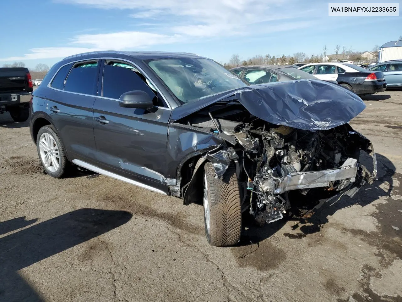 2018 Audi Q5 Premium Plus VIN: WA1BNAFYXJ2233655 Lot: 80527734