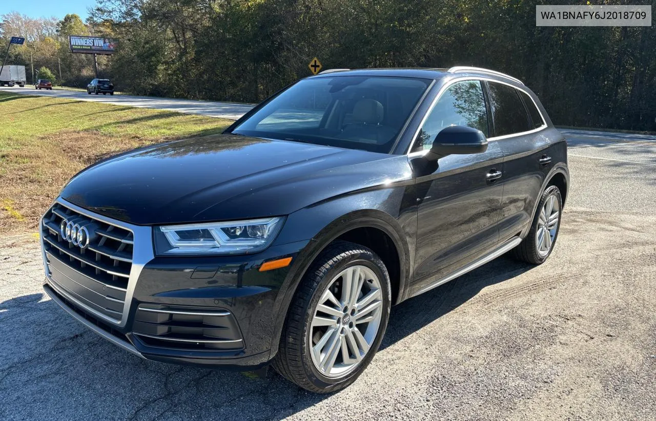 2018 Audi Q5 Premium VIN: WA1BNAFY6J2018709 Lot: 80651844