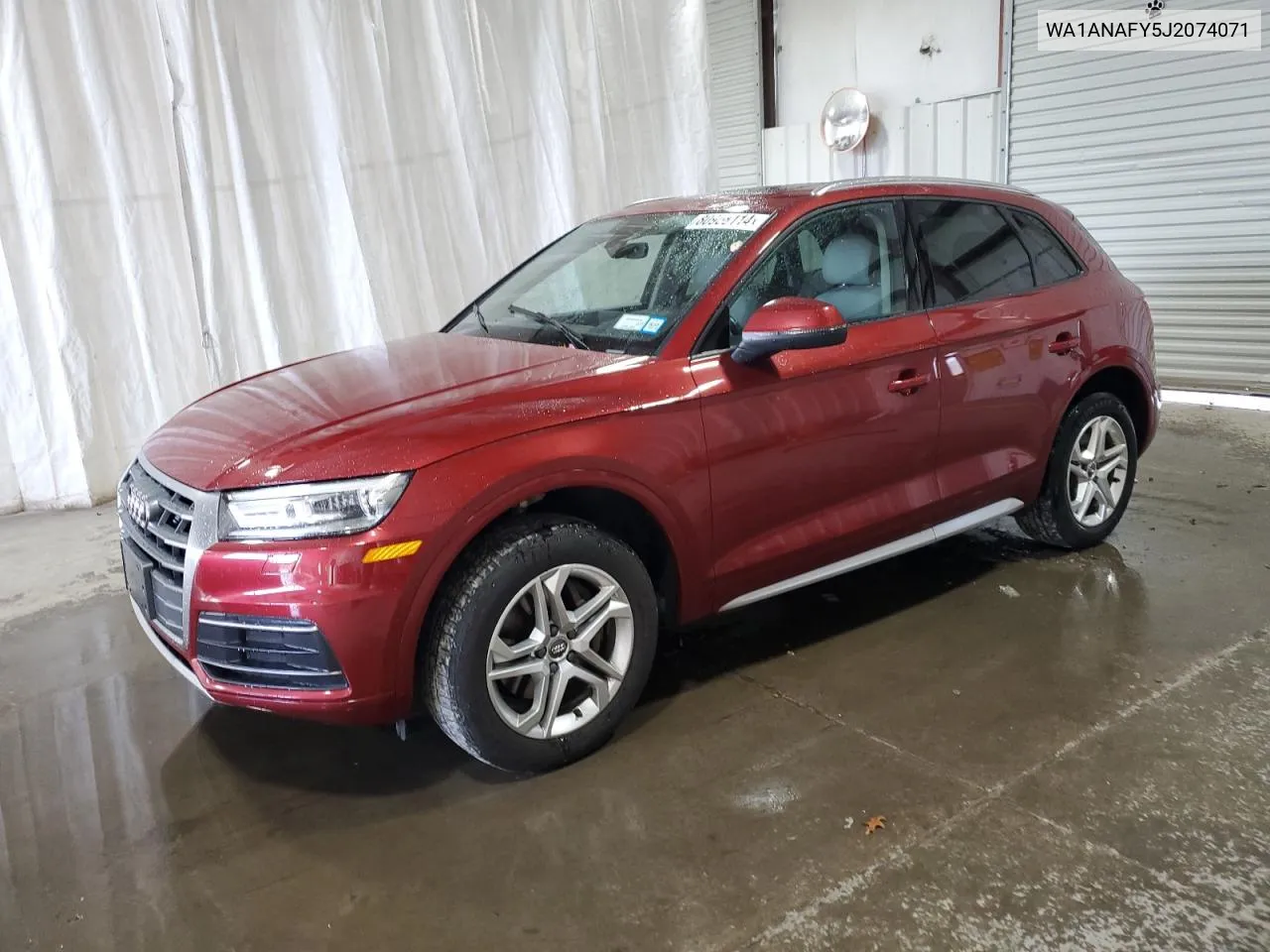 2018 Audi Q5 Premium VIN: WA1ANAFY5J2074071 Lot: 80958114