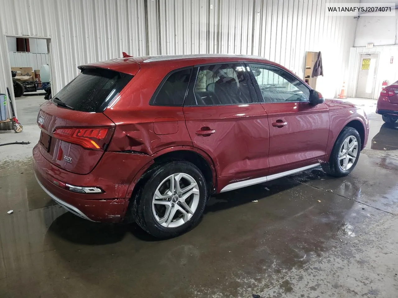 2018 Audi Q5 Premium VIN: WA1ANAFY5J2074071 Lot: 80958114