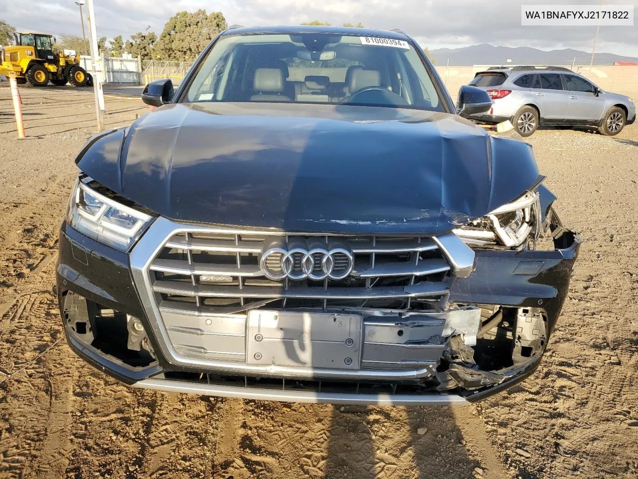 2018 Audi Q5 Premium Plus VIN: WA1BNAFYXJ2171822 Lot: 81000394