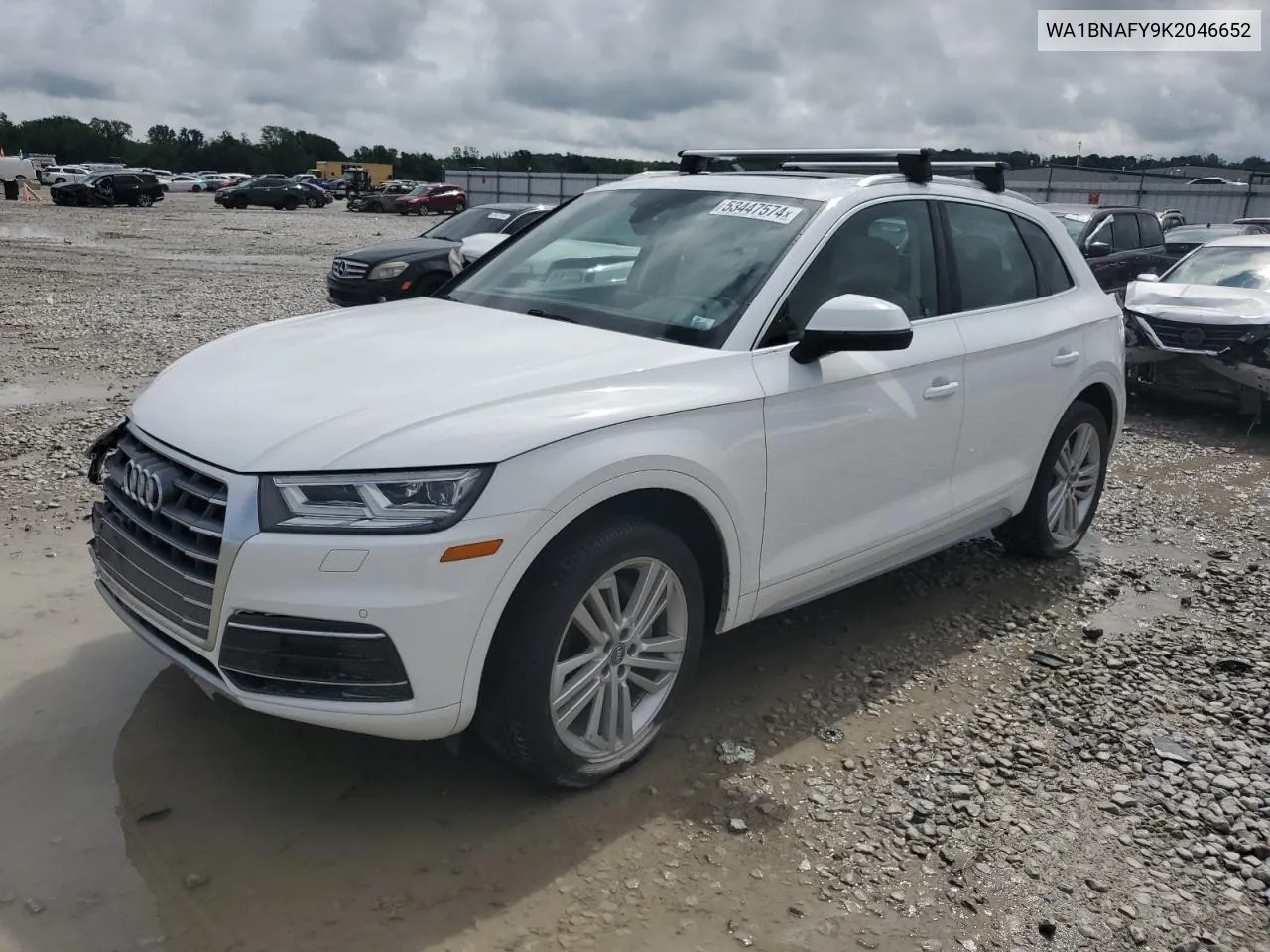 2019 Audi Q5 Premium Plus VIN: WA1BNAFY9K2046652 Lot: 53447574