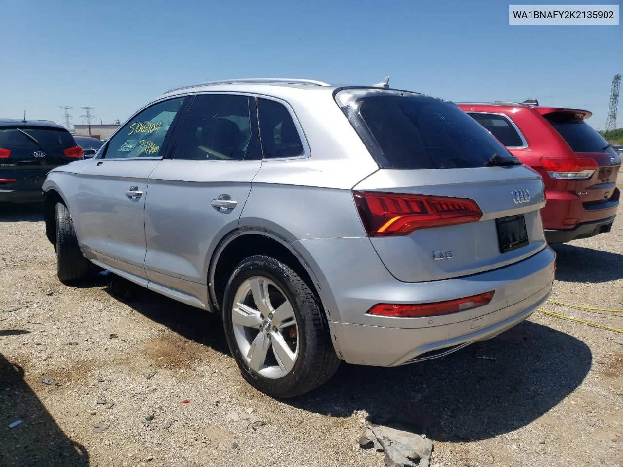 2019 Audi Q5 Premium Plus VIN: WA1BNAFY2K2135902 Lot: 57062104