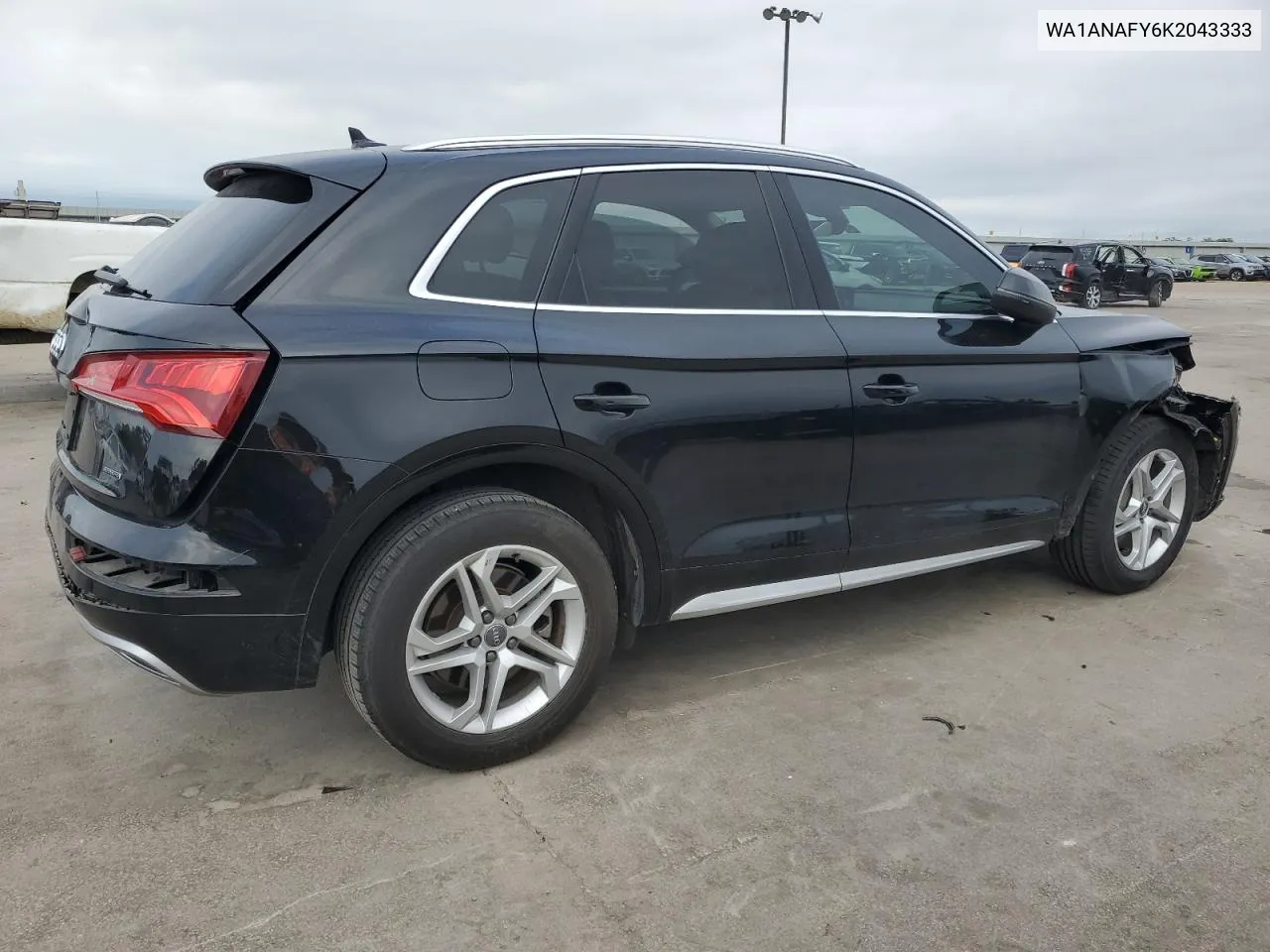 2019 Audi Q5 Premium VIN: WA1ANAFY6K2043333 Lot: 58472504