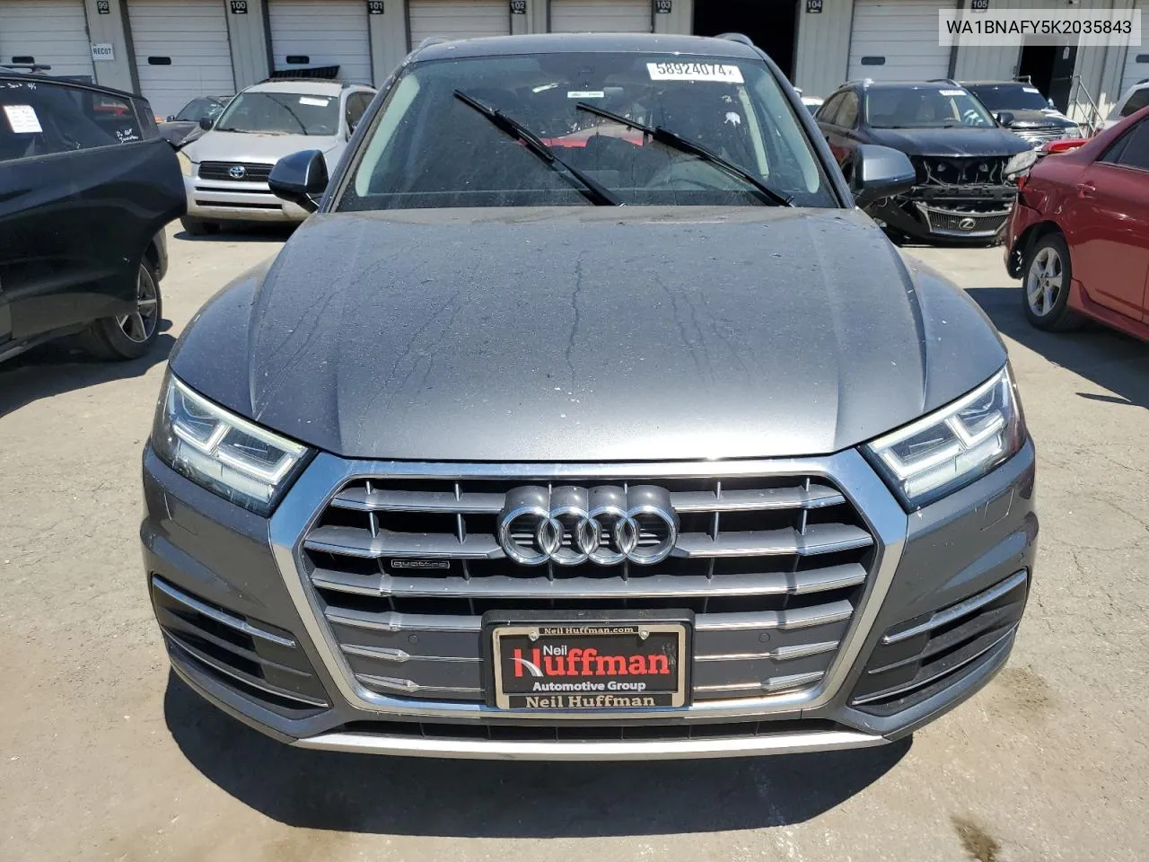 2019 Audi Q5 Premium Plus VIN: WA1BNAFY5K2035843 Lot: 58924074